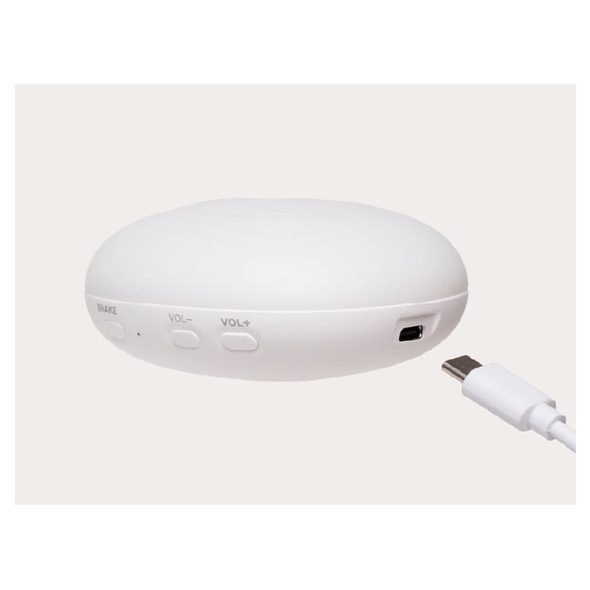 MOONIE USÍNÁČEK ZAJÍČEK 2.0 ORGANIC ROSE - USÍNÁČCI ŠUMÍCÍ / S TLUKOTEM - PRO DĚTI