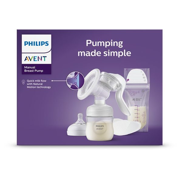 PHILIPS AVENT ODSÁVAČKA MATEŘSKÉHO MLÉKA MANUÁLNÍ SCF430/20 - ODSÁVAČKY MATEŘSKÉHO MLÉKA - KRMENÍ