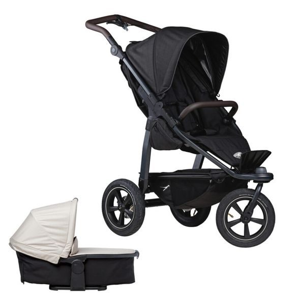 TFK SET MONO2 KOMBINOVANÝ KOČÁREK AIR WHEEL 2024 BLACK/SAND - TROJKOMBINACE - KOČÁRKY A PŘÍSLUŠENSTVÍ