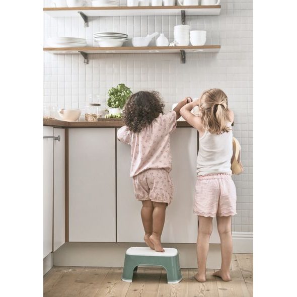 BABYBJÖRN STUPÁTKO DEEP GREEN/WHITE - STUPÁTKA K UMYVADLU A WC - KOUPÁNÍ A ZDRAVÍ