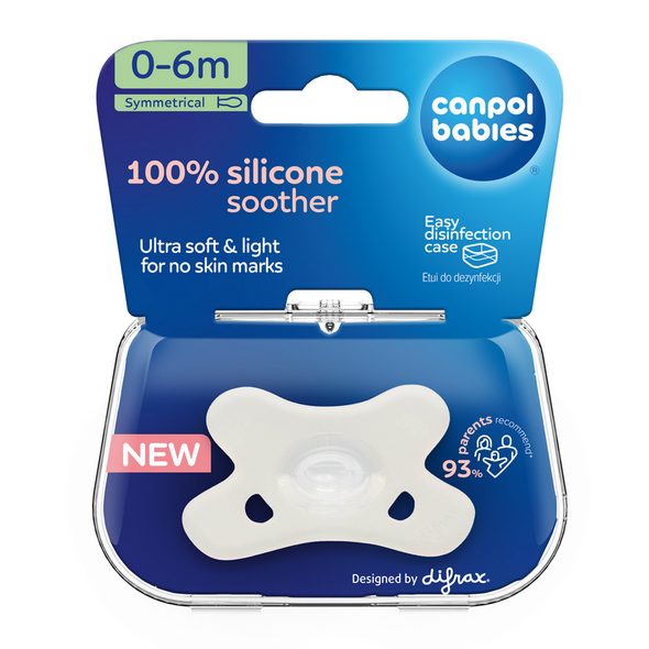 LOVI DUDLÍK 100% SILIKONOVÝ SYMETRICKÝ 1KS - ŠIDÍTKA A DOPLŇKY - KRMENÍ