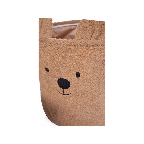 CHILDHOME KOŠ NA HRAČKY TEDDY 30X30X30 CM - BOXY NA HRAČKY - SPINKÁNÍ
