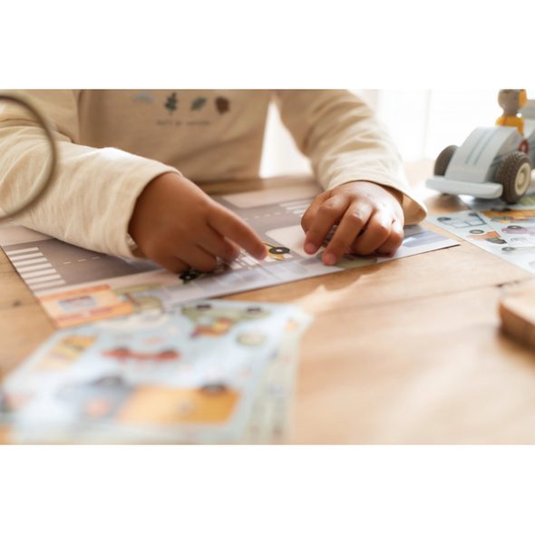 LITTLE DUTCH KNÍŽKA SE SAMOLEPKAMI DOPRAVA JIM - LITTLE DUTCH - PRO DĚTI