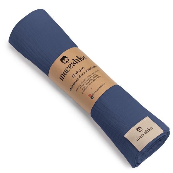 MACESHKA MUŠELÍNOVÁ PLENA NATURE - ZAVINOVACÍ PLENY / OSUŠKY VELKÉ - PŘEBALOVÁNÍ