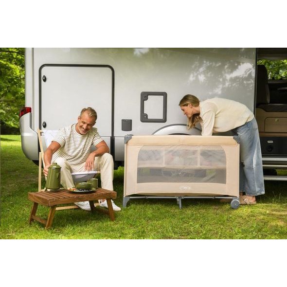 MOMI CESTOVNÍ POSTÝLKA MOMI BELOVE PLUS ZELENÁ - CESTOVNÍ POSTÝLKY - SPINKÁNÍ