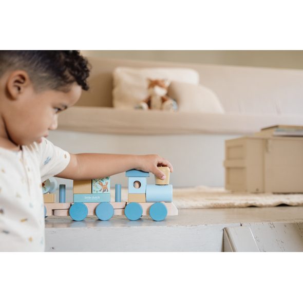 LITTLE DUTCH VLÁČEK DŘEVĚNÝ FOREST FRIENDS - FOREST FRIENDS - PRO DĚTI