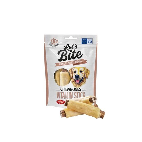 LET’S BITE CHEWBONES - VITAMIN STICK 150 G - DENTÁLNÍ PAMLSKY PRO PSY - CHOVATELSKÉ POTŘEBY MALVÍKZOO