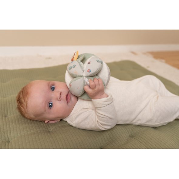 LITTLE DUTCH MÍČEK TEXTILNÍ FARMA - SENZORICKÉ HRAČKY - PRO DĚTI