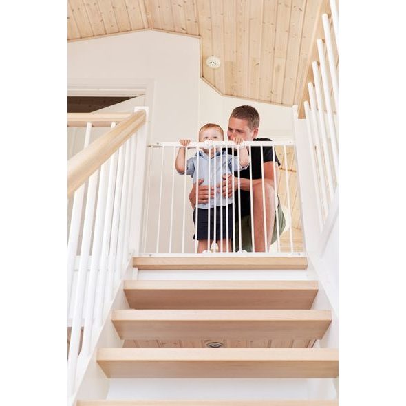 BABY DAN ZÁBRANA BABYDAN EBBA WHITE 67-105,5 CM KOV, ŠROUBOVACÍ - BEZPEČNOST DĚTÍ V DOMÁCNOSTI - KOUPÁNÍ A ZDRAVÍ