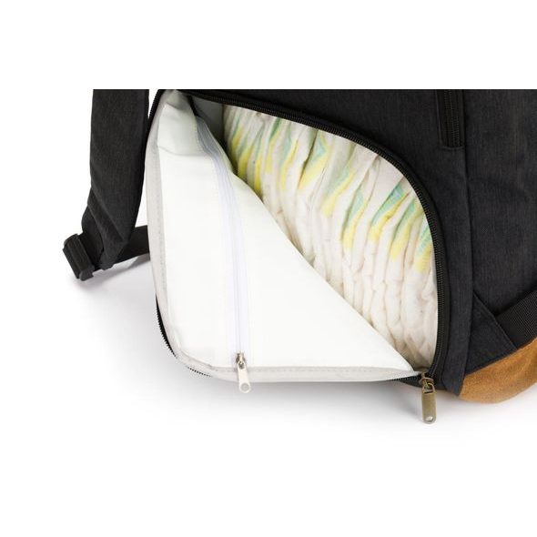 FILLIKID BATOH NA PLENY BERLIN BLACK MELANGE - PŘEBALOVACÍ BATOHY - KOČÁRKY A PŘÍSLUŠENSTVÍ