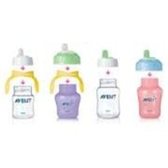 PHILIPS AVENT KOUZELNÁ HUBIČKA SPORT TVRDÁ ŽLUTÁ 18+, 2KS - SAVIČKY A PÍTKA - KRMENÍ
