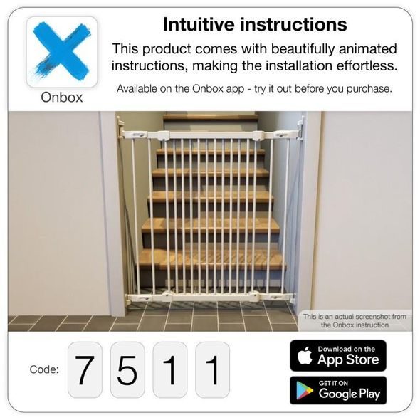 BABY DAN ZÁBRANA BABYDAN EBBA WHITE 67-105,5 CM KOV, ŠROUBOVACÍ - BEZPEČNOST DĚTÍ V DOMÁCNOSTI - KOUPÁNÍ A ZDRAVÍ