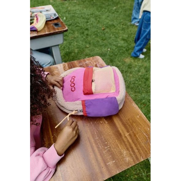 STUDIO NOOS PACKWORK MINI BACKPACK - BATŮŽEK BRIGHT PINK - BATOHY A TAŠKY - PRO DĚTI