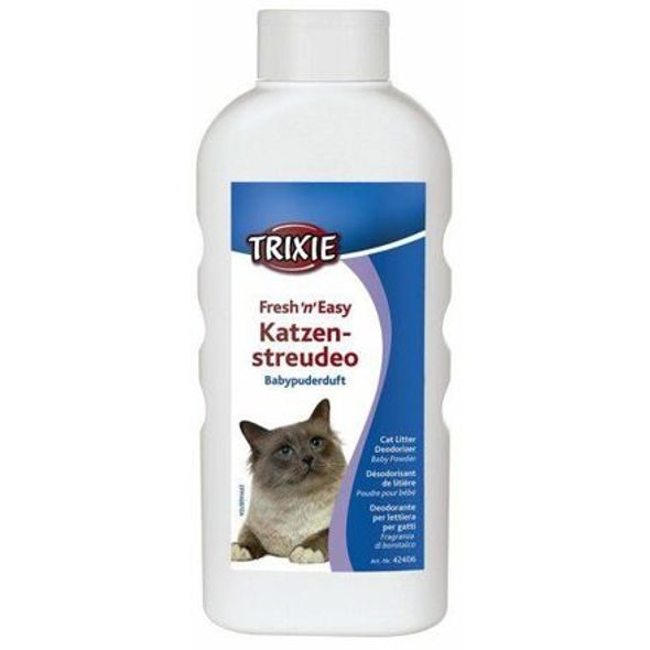 TRIXIE FRESH´N´EASY DEODORANT PRO KOČIČÍ WC BABY POWDER 750 G - LOPATKY, SÁČKY A FILTRY PRO KOČIČÍ TOALETY - CHOVATELSKÉ POTŘEBY MALVÍKZOO