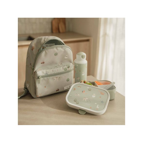 LITTLE DUTCH SVAČINOVÝ SET (LÁHEV 400ML+BOX) FARMA - KRABIČKY NA SVAČINU - KRMENÍ