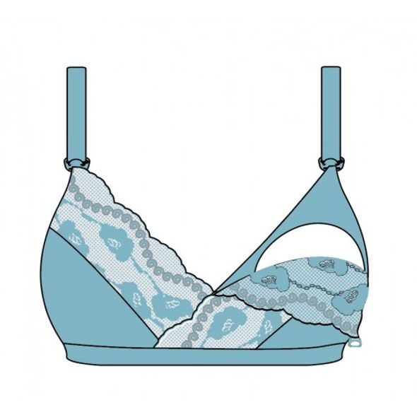 CARRIWELL MATEŘSKÁ A KOJÍCÍ PODPRSENKA SOFT AS SILK - ČERNÁ - PODPRSENKY KE KOJENÍ - PRO MAMINKY