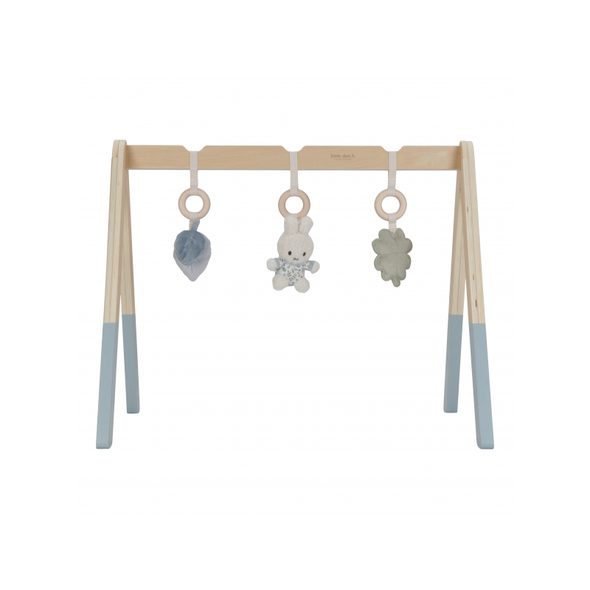 LITTLE DUTCH DŘEVĚNÁ HRAZDIČKA KRÁLÍČEK MIFFY LUCKY LEAVES - MIFFY - PRO DĚTI