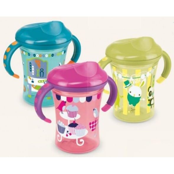 NUK HRNEČEK NA UČENÍ 230ML - DĚTSKÉ HRNEČKY - KRMENÍ