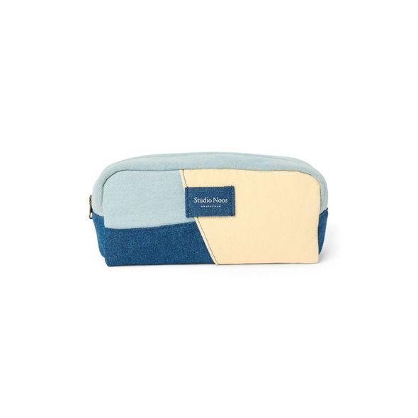 STUDIO NOOS PATCHWORK POUCH KABELKA DENIM - ORGANIZÉRY A KOŠÍKY - KOČÁRKY A PŘÍSLUŠENSTVÍ