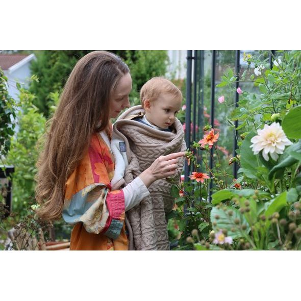 VINTER & BLOOM DEKA CUDDLY SAND BEIGE - DĚTSKÉ DEKY PRO MIMINKA - SPINKÁNÍ