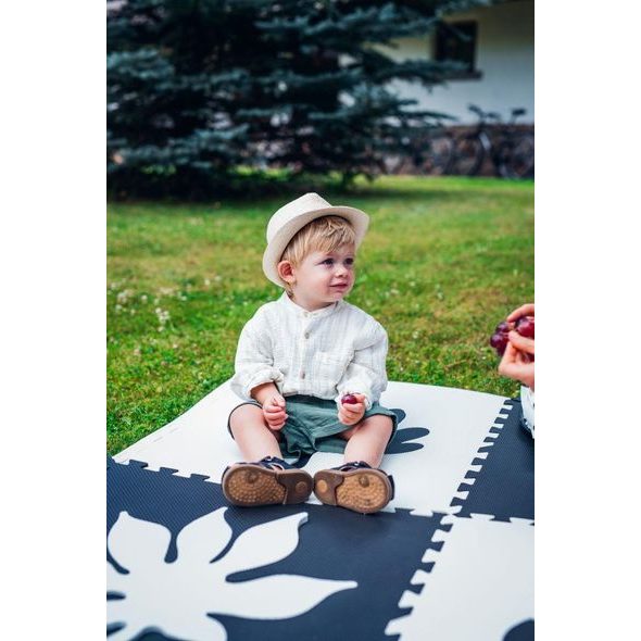 MOMI HRACÍ PODLOŽKA PĚNOVÉ PUZZLE FELI ČERNÉ - HRACÍ PODLOŽKY NA ZEM - SPINKÁNÍ