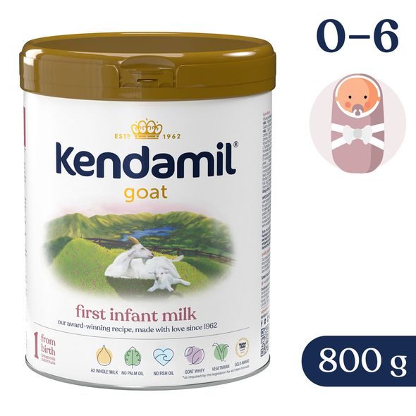 KENDAMIL KOZÍ KOJENECKÉ MLÉKO 1 (800 G) - KOJENECKÁ MLÉKA - KRMENÍ