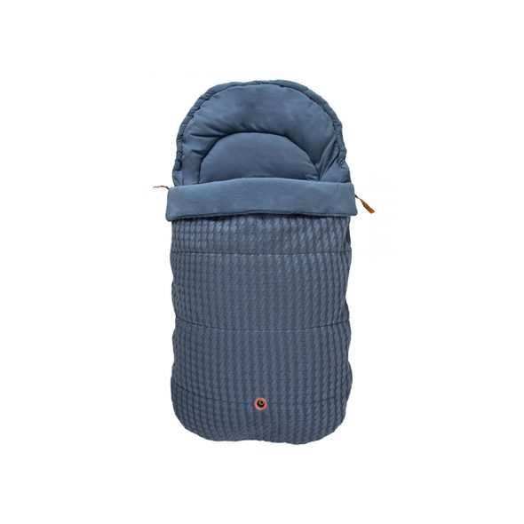 EASYGROW FUSAK CELOROČNÍ GRANDMA OLD BLUE MELANGE - FUSAKY DO KOČÁRKU - KOČÁRKY A PŘÍSLUŠENSTVÍ