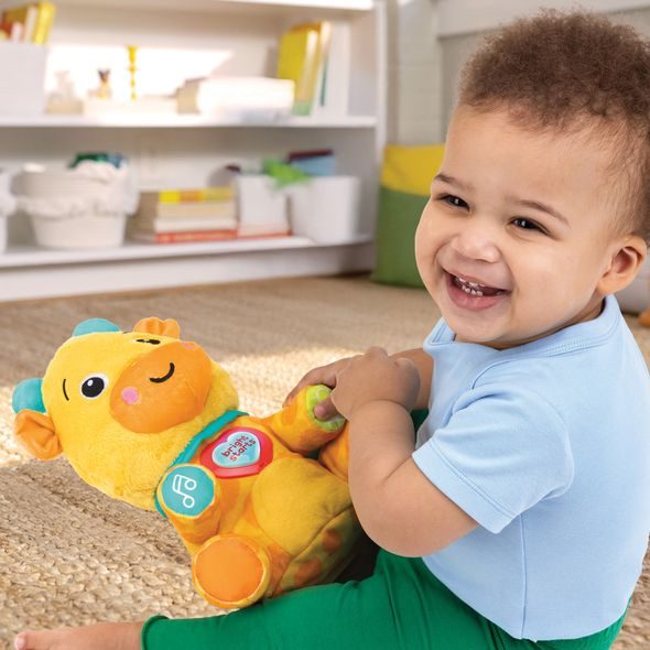 BRIGHT STARTS HRAČKA INTERAKTIVNÍ VZDĚLÁVACÍ CHAT & CUDDLE GIRAFFE™, 6M+ - AKTIVNÍ HRAČKY - PRO DĚTI