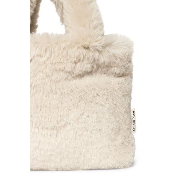 STUDIO NOOS FAUX FUR MINI HANDBAG NATURAL - DOPLŇKY - PRO MAMINKY