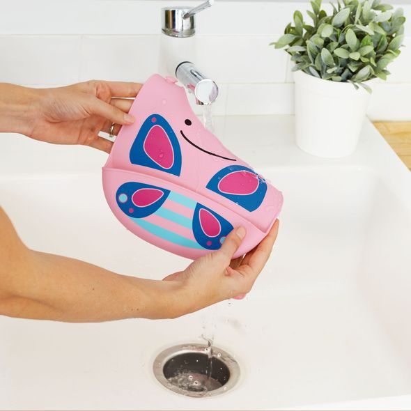 SKIP HOP ZOO BRYNDÁK SILIKONOVÝ - MOTÝLEK 6M+ - BRYNDÁKY - KRMENÍ