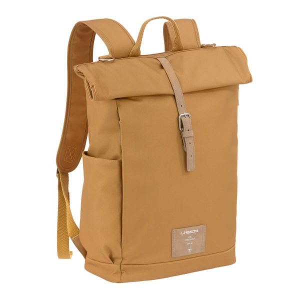 LÄSSIG GREEN LABEL ROLLTOP BACKPACK CURRY - PŘEBALOVACÍ BATOHY - KOČÍKY A PRÍSLUŠENSTVO