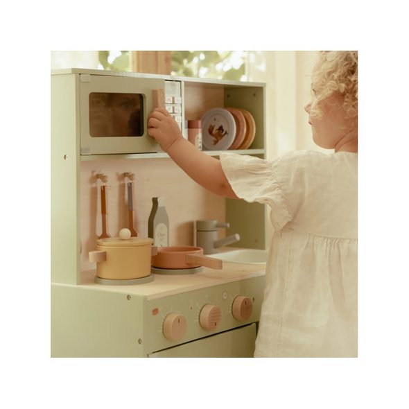 LITTLE DUTCH KUCHYŇKA DŘEVĚNÁ MINT - DŘEVĚNÉ HRAČKY - PRO DĚTI