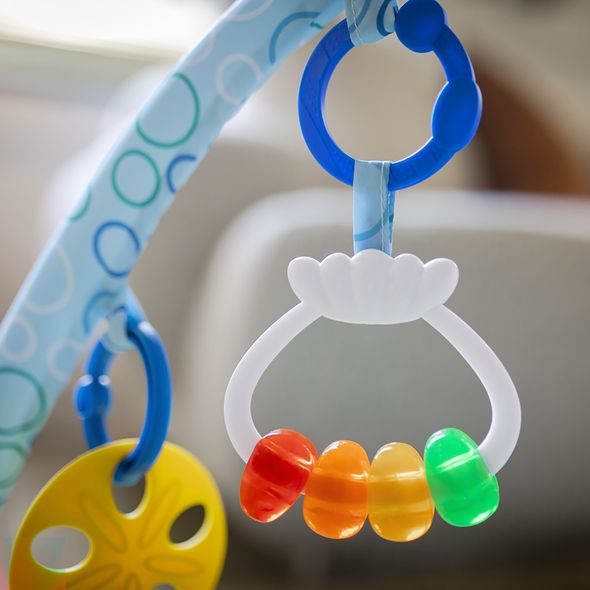 BABY EINSTEIN DEKA NA HRANÍ 2V1 S VODNÍ PODLOŽKOU SEA FLOOR EXPLORERS™ 0M+ - HRACÍ DEKY - PRO DĚTI