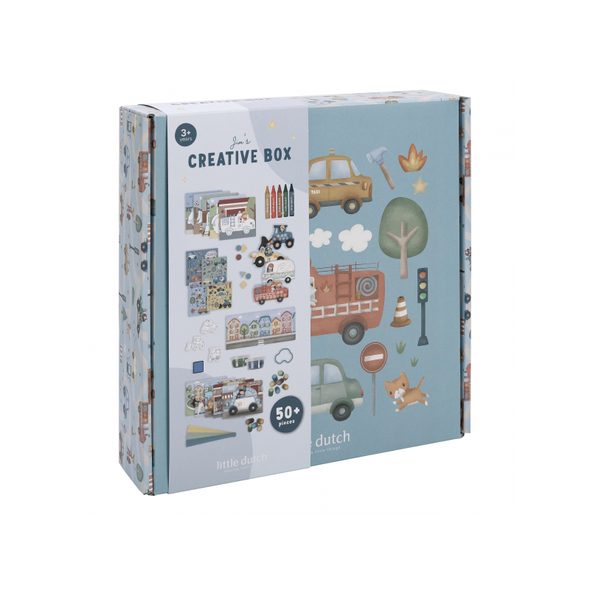 LITTLE DUTCH KREATIVNÍ SADA XL JIM & FRIENDS - LITTLE DUTCH - PRO DĚTI