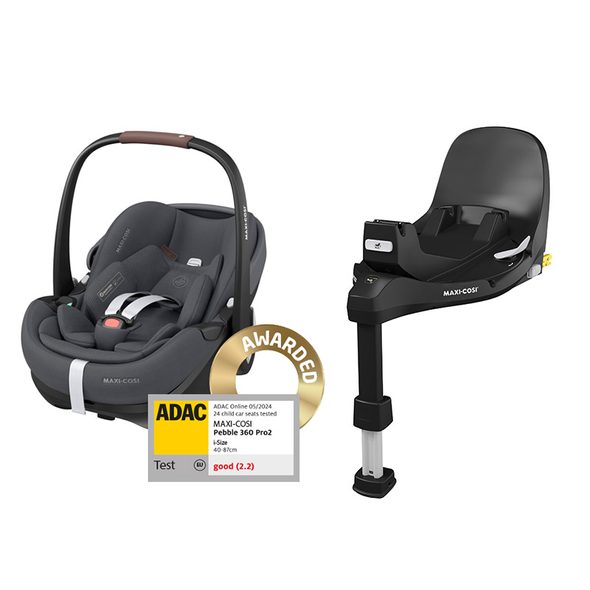 MAXI-COSI PEBBLE 360 PRO 2 AUTOSEDAČKA TWILLIC GRAPHITE + ZÁKLADNA FAMILYFIX 360 PRO - AUTOSEDAČKY 0-13KG - AUTOSEDAČKY A PŘÍSLUŠENSTVÍ