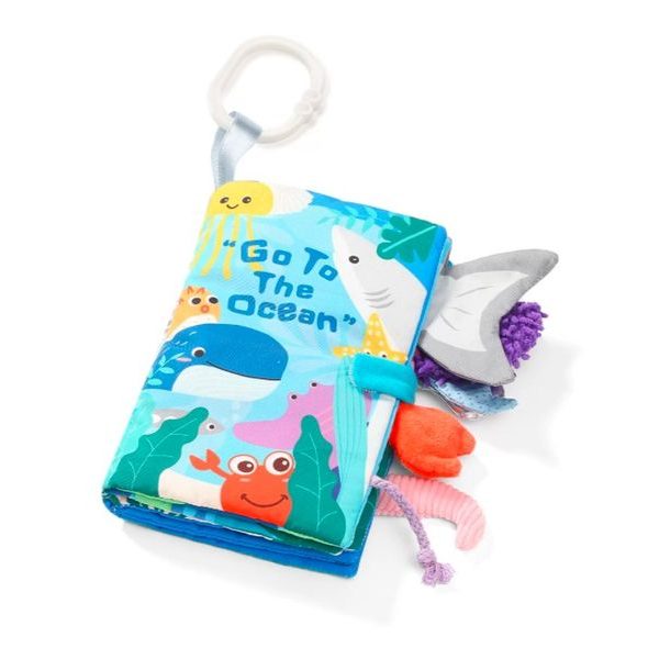 BABYONO KNÍŽKA NA HRANÍ GO TO THE OCEAN - KNÍŽKY PRO NEJMENŠÍ - PRO DĚTI
