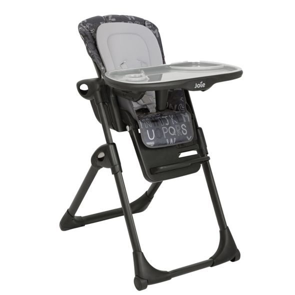 JOIE MIMZY™ RECLINE ABC CHARCOAL - JÍDELNÍ ŽIDLIČKY PLASTOVÉ - KRMENÍ