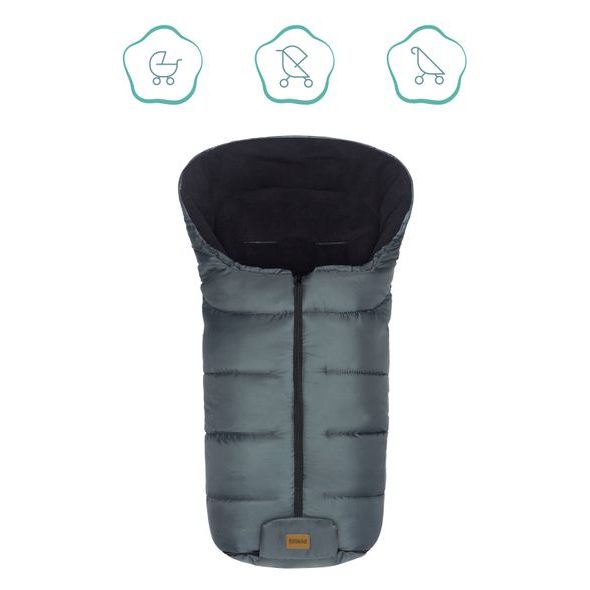 FILLIKID FUSAK ZIMNÍ ECO BIG DARKGREY - FUSAKY DO KOČÁRKU - KOČÁRKY A PŘÍSLUŠENSTVÍ