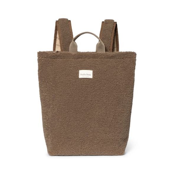 STUDIO NOOS TEDDY BACKPACK BATOH PRO DOSPĚLÉ BROWN - ORGANIZÉRY A KOŠÍKY - KOČÁRKY A PŘÍSLUŠENSTVÍ