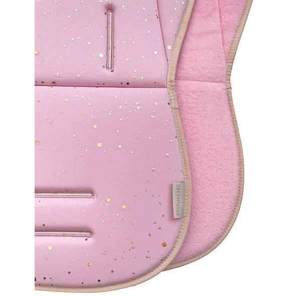 PINKIE PODLOŽKA SHINE GOLD PINK - PODLOŽKY DO KOČÁRKU - KOČÁRKY A PŘÍSLUŠENSTVÍ