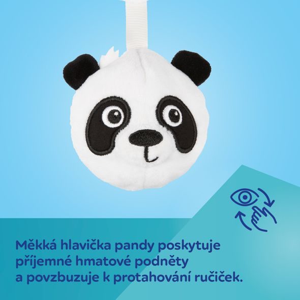 CANPOL BABIES SENZORICKÁ ZÁVĚSNÁ HRAČKA NA KOČÁREK/AUTOSEDAČKU BABIESBOO - HRAČKY K ZAVĚŠENÍ - PRO DĚTI