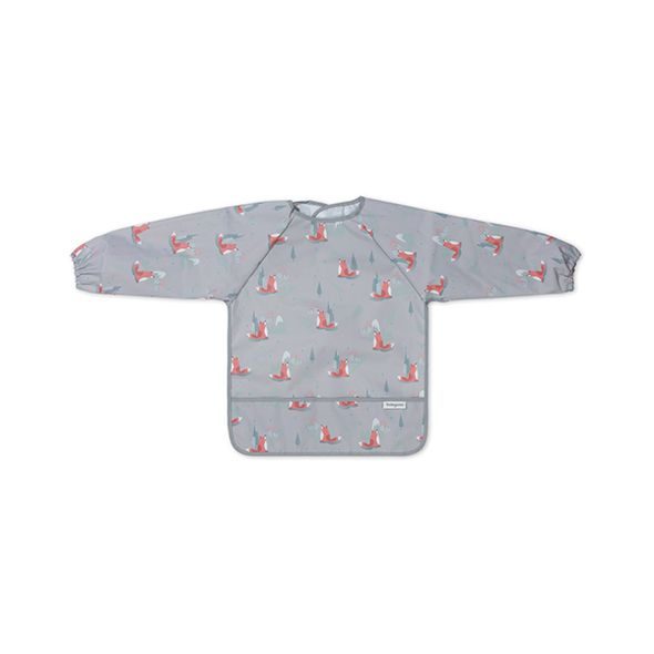 BABYONO BRYNDÁK S DLOUHÝM RUKÁVEM FLORAL, 85 X 42CM, 2-4R - BRYNDÁKY - KRMENÍ