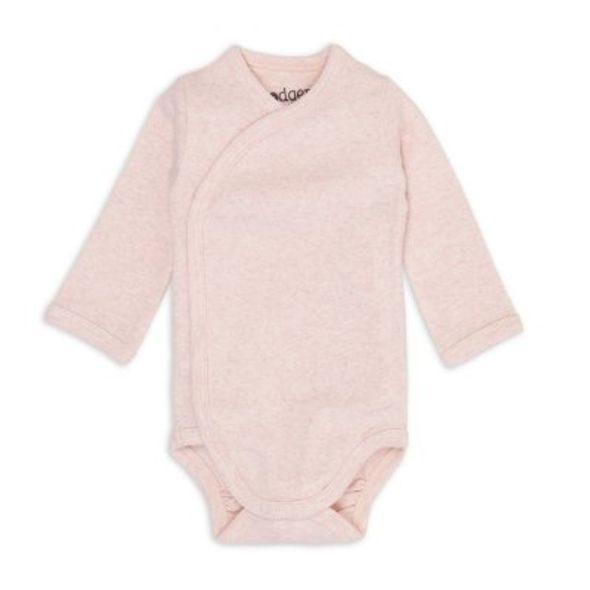 LODGER BODY S DLOUHÝM RUKÁVEM MELANGE TAN VEL. 80 - BODY - PRO DĚTI