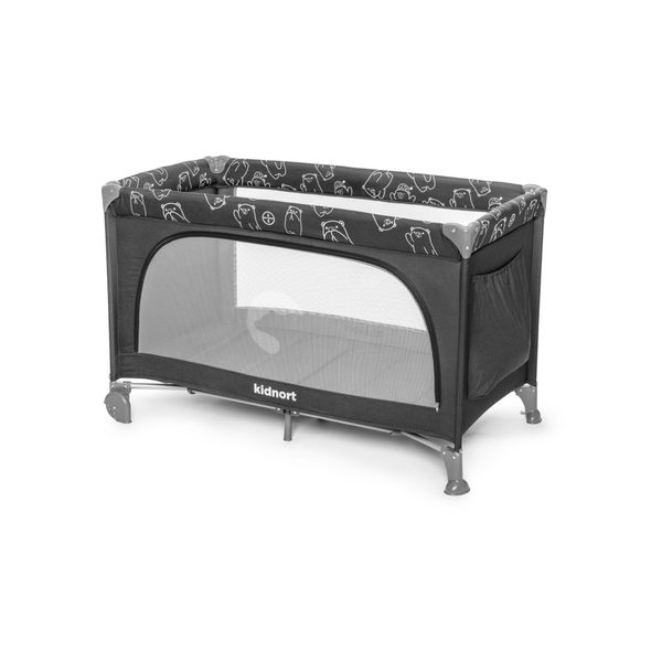 KIDNORT CESTOVNÍ POSTÝLKA KIDNORT IHALIG TMAVĚ ŠEDÁ - CESTOVNÍ POSTÝLKY - SPINKÁNÍ