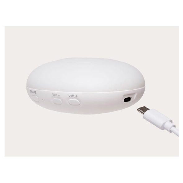 MOONIE USÍNÁČEK MEDVĚD 2.0 ORGANIC GREY - USÍNÁČCI ŠUMÍCÍ / S TLUKOTEM - PRO DĚTI