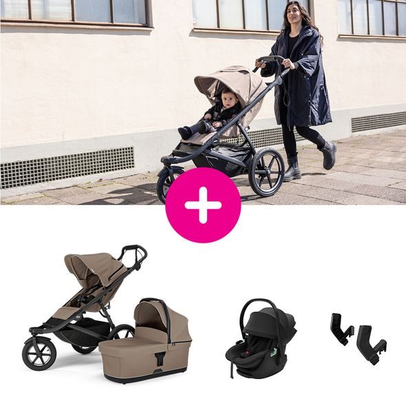 THULE URBAN GLIDE 3 + KORBA + ADAPTÉRY + AUTOSEDAČKA MAPLE - TROJKOMBINACE - KOČÁRKY A PŘÍSLUŠENSTVÍ