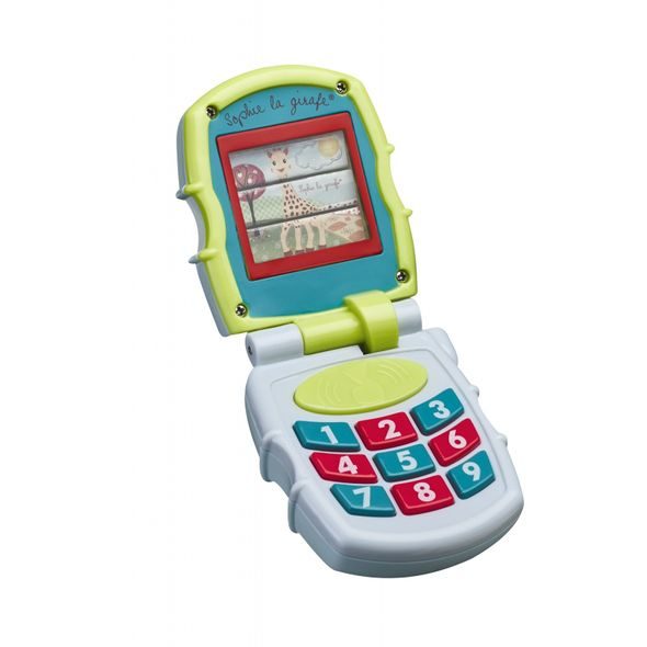 VULLI HRAJÍCÍ TELEFON ŽIRAFA SOPHIE - HRAČKY SE ZVUKY - PRO DĚTI