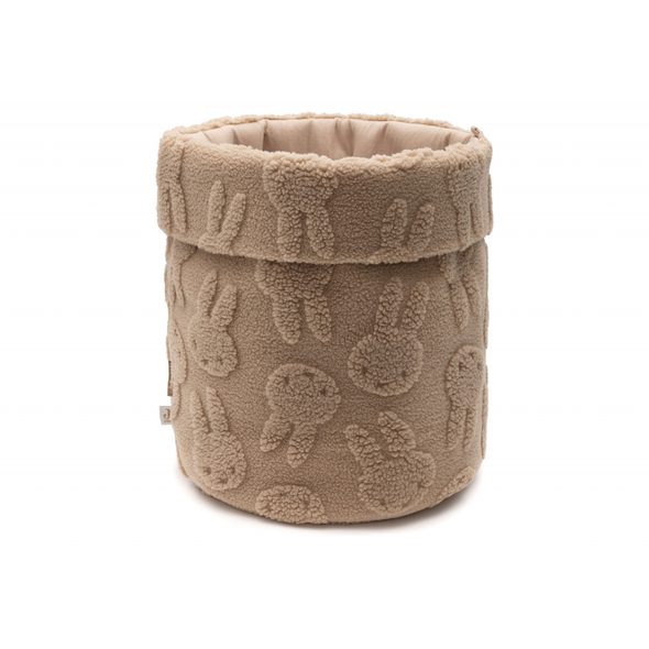 JOLLEIN KOŠÍK ÚLOŽNÝ MIFFY JACQUARD TEDDY BISCUIT - BOXY NA HRAČKY - SPINKÁNÍ