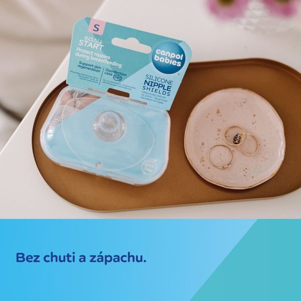 CANPOL BABIES CHRÁNIČ PRSNÍ BRADAVKY PREMIUM S MALÝ 2KS - CHRÁNIČE A TVAROVAČE BRADAVEK - PRO MAMINKY