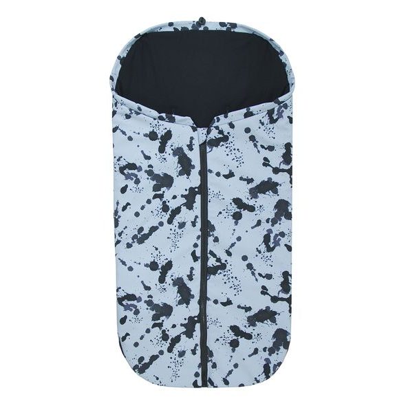 EMITEX FUSAK 2V1 COCOON SOFTSHELL BLUE SPLASH - FUSAKY DO KOČÁRKU - KOČÁRKY A PŘÍSLUŠENSTVÍ
